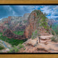 Zion National Park, Utah. Angels Landing Panorama