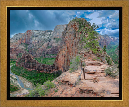 Zion National Park, Utah. Angels Landing Panorama