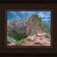 Zion National Park, Utah. Angels Landing Panorama