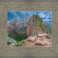 Zion National Park, Utah. Angels Landing Panorama