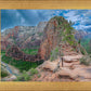 Zion National Park, Utah. Angels Landing Panorama
