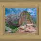 Zion National Park, Utah. Angels Landing Panorama