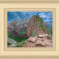 Zion National Park, Utah. Angels Landing Panorama