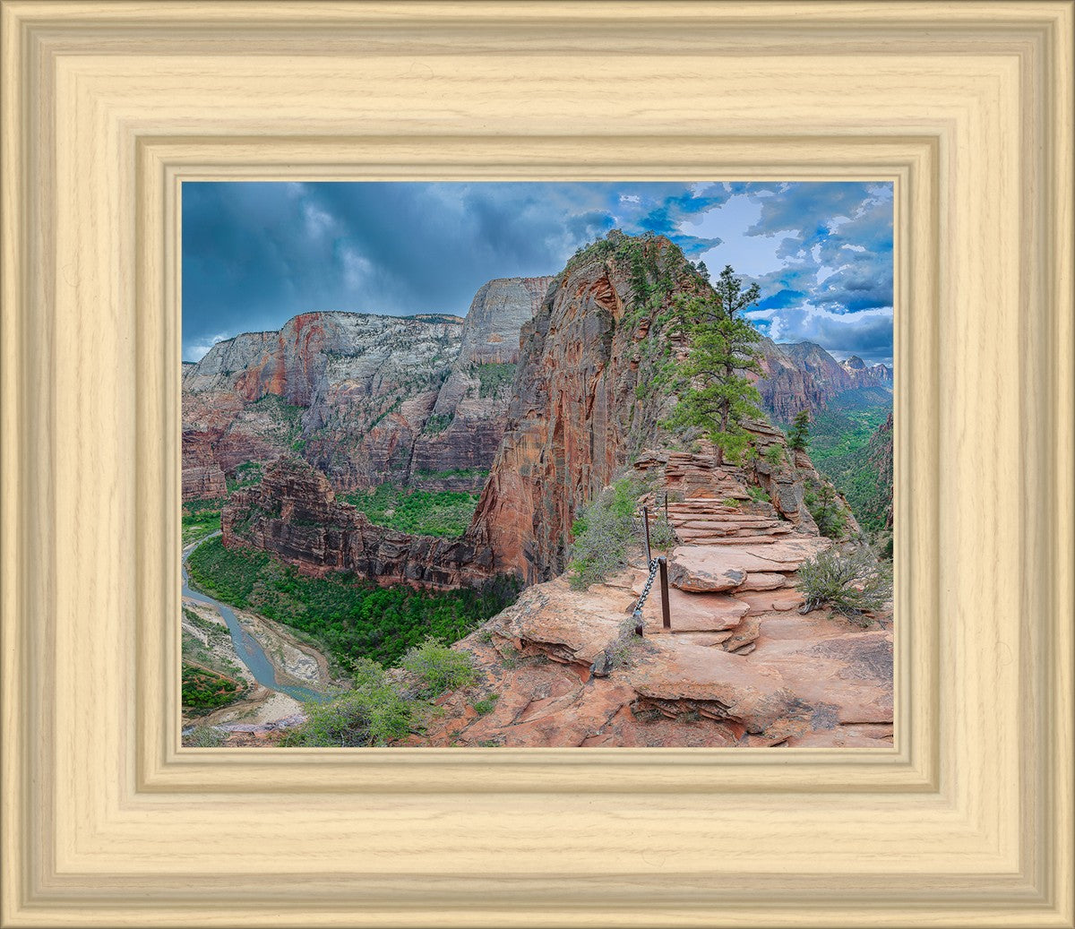 Zion National Park, Utah. Angels Landing Panorama