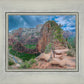 Zion National Park, Utah. Angels Landing Panorama