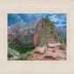 Zion National Park, Utah. Angels Landing Panorama