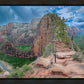 Zion National Park, Utah. Angels Landing Panorama