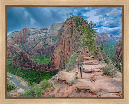 Zion National Park, Utah. Angels Landing Panorama