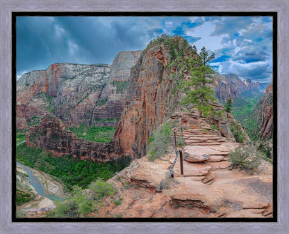 Zion National Park, Utah. Angels Landing Panorama