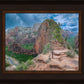 Zion National Park, Utah. Angels Landing Panorama