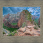 Zion National Park, Utah. Angels Landing Panorama