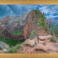 Zion National Park, Utah. Angels Landing Panorama