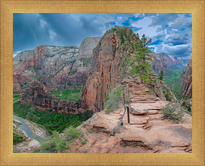Zion National Park, Utah. Angels Landing Panorama