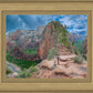 Zion National Park, Utah. Angels Landing Panorama