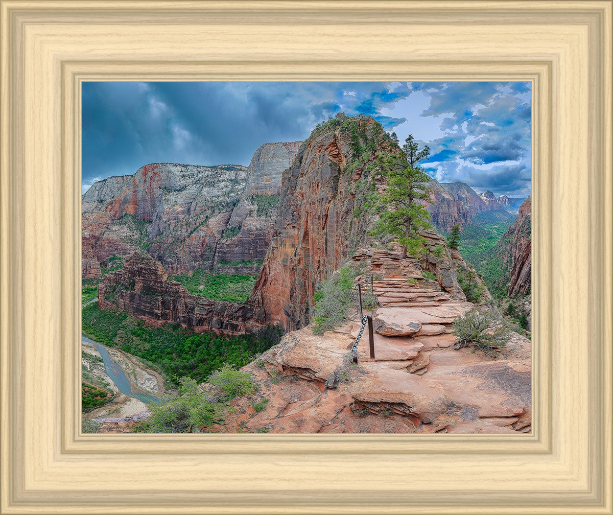 Zion National Park, Utah. Angels Landing Panorama