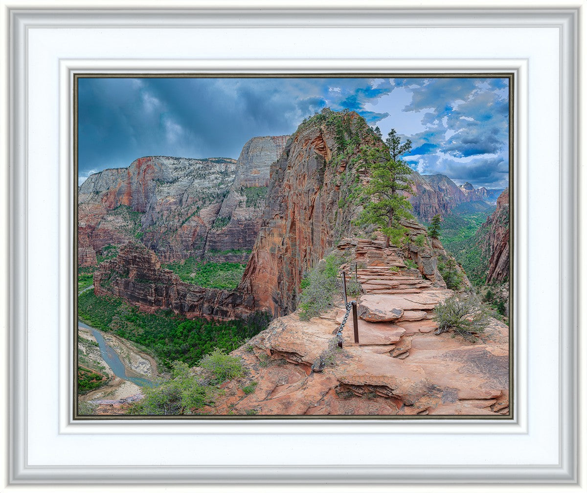 Zion National Park, Utah. Angels Landing Panorama