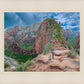 Zion National Park, Utah. Angels Landing Panorama