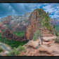 Zion National Park, Utah. Angels Landing Panorama