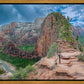 Zion National Park, Utah. Angels Landing Panorama