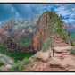 Zion National Park, Utah. Angels Landing Panorama