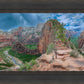 Zion National Park, Utah. Angels Landing Panorama