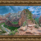 Zion National Park, Utah. Angels Landing Panorama