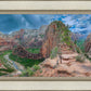 Zion National Park, Utah. Angels Landing Panorama