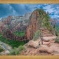 Zion National Park, Utah. Angels Landing Panorama