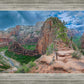 Zion National Park, Utah. Angels Landing Panorama