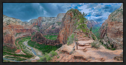 Zion National Park, Utah. Angels Landing Panorama