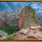 Zion National Park, Utah. Angels Landing Panorama