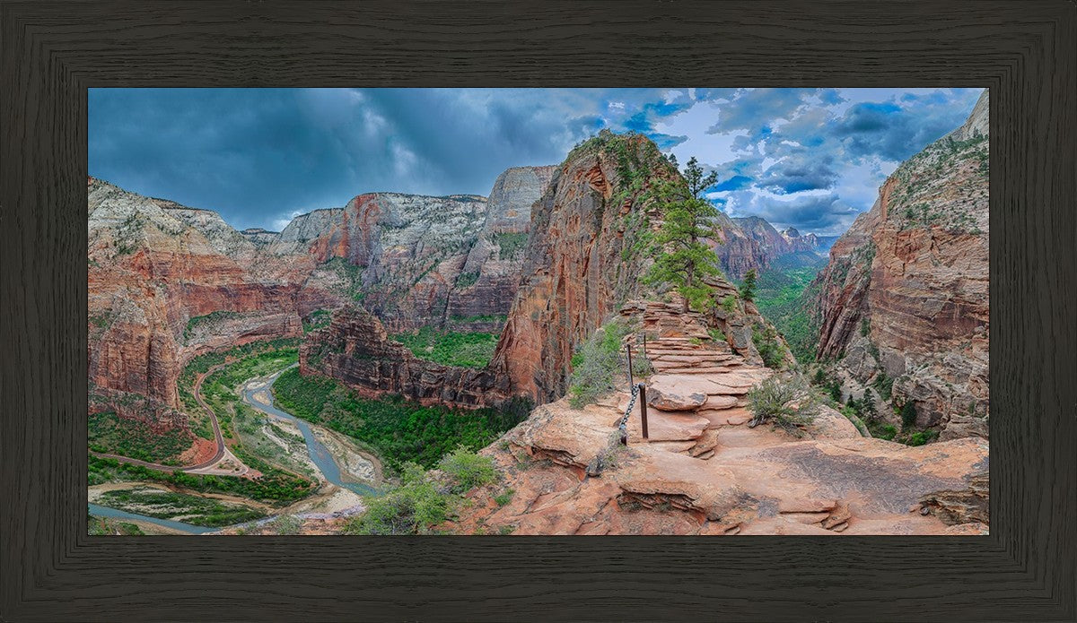 Zion National Park, Utah. Angels Landing Panorama