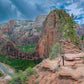 Zion National Park, Utah. Angels Landing Panorama