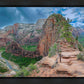Zion National Park, Utah. Angels Landing Panorama