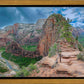Zion National Park, Utah. Angels Landing Panorama