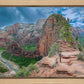 Zion National Park, Utah. Angels Landing Panorama