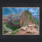 Zion National Park, Utah. Angels Landing Panorama