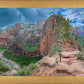 Zion National Park, Utah. Angels Landing Panorama