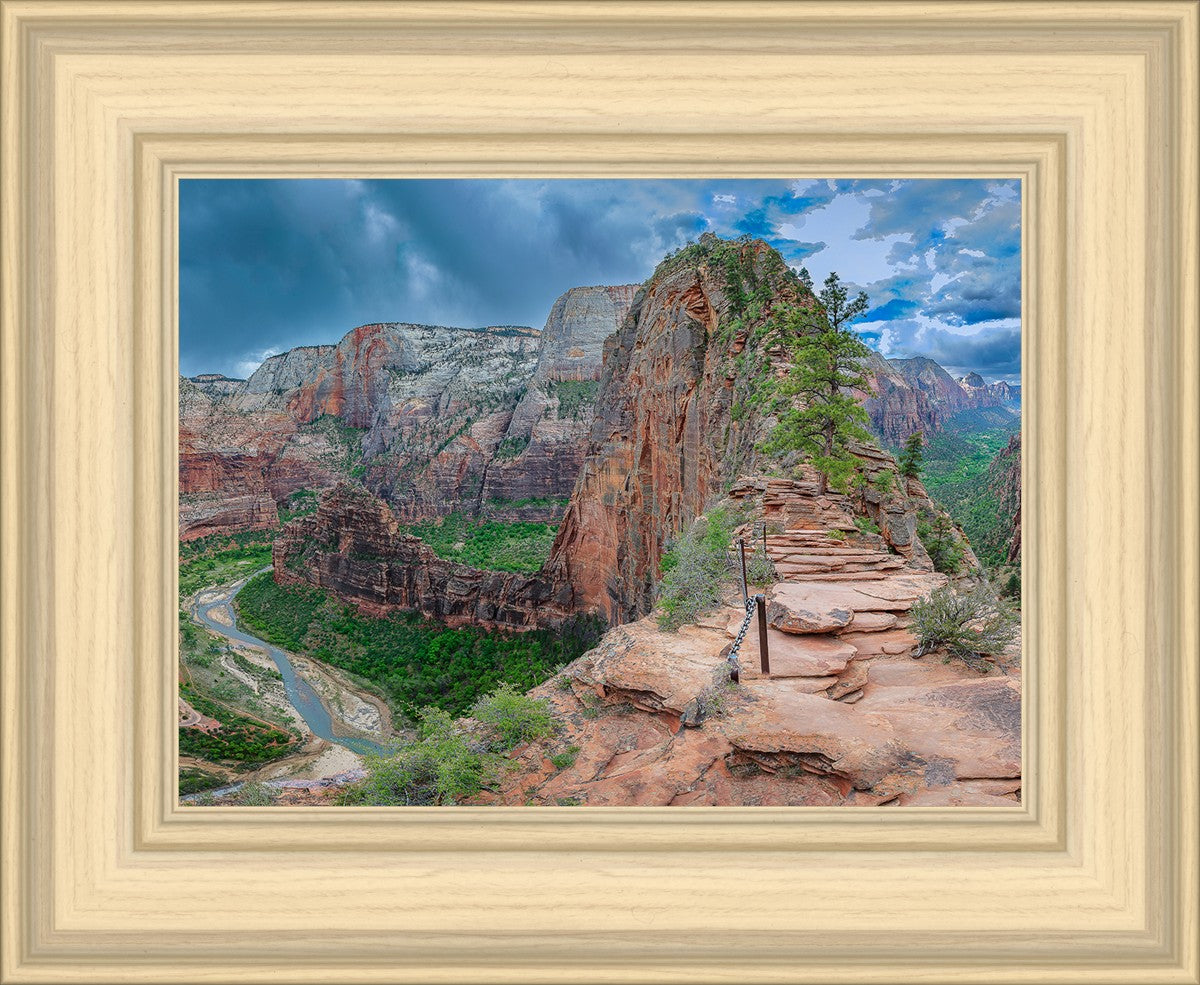 Zion National Park, Utah. Angels Landing Panorama