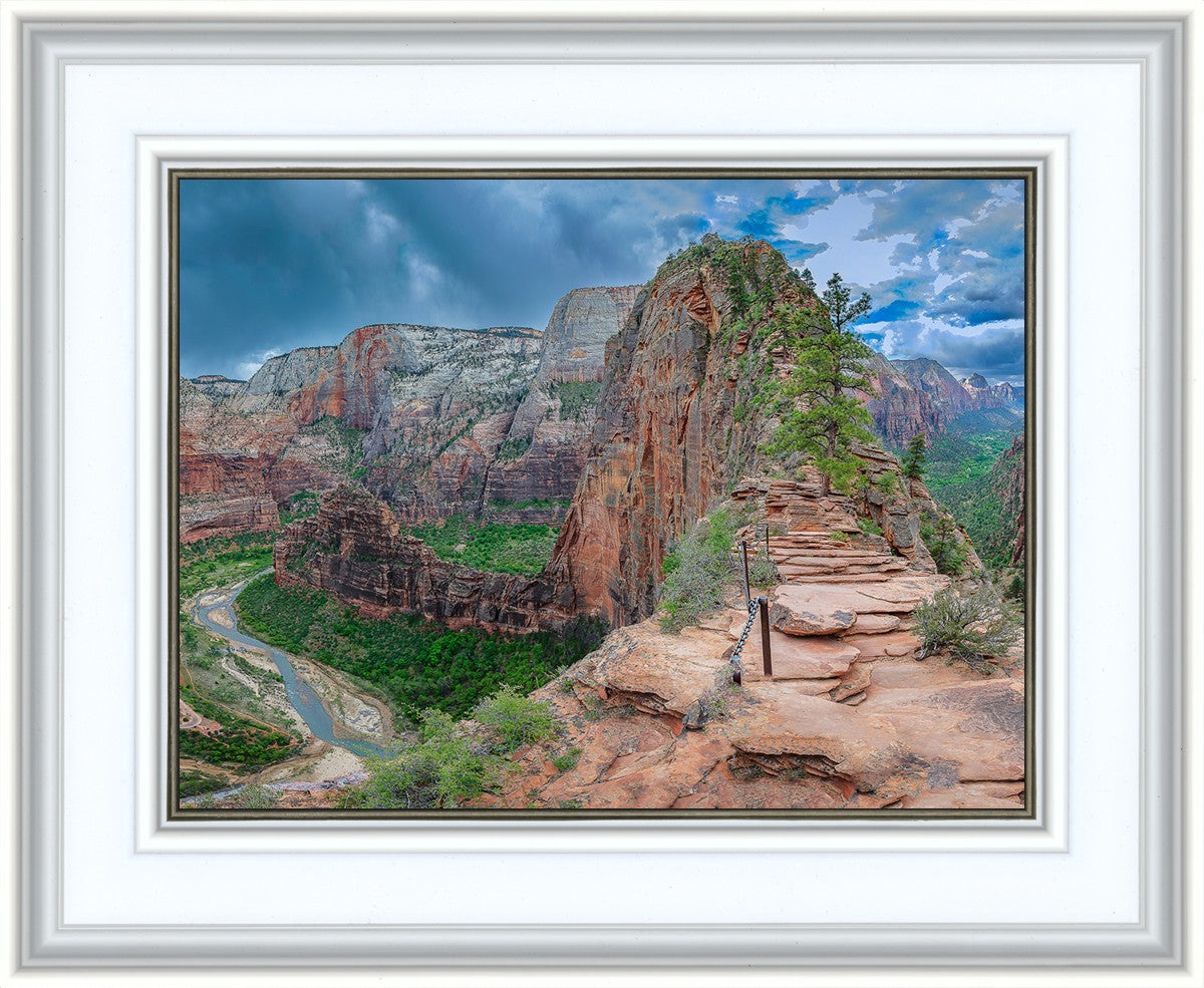 Zion National Park, Utah. Angels Landing Panorama