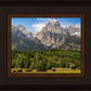 Panorama of Grand Teton Mountain Range, Wyoming