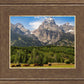 Panorama of Grand Teton Mountain Range, Wyoming