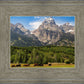 Panorama of Grand Teton Mountain Range, Wyoming