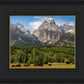 Panorama of Grand Teton Mountain Range, Wyoming