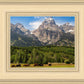 Panorama of Grand Teton Mountain Range, Wyoming