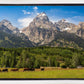 Panorama of Grand Teton Mountain Range, Wyoming