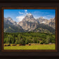 Panorama of Grand Teton Mountain Range, Wyoming