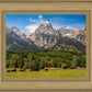 Panorama of Grand Teton Mountain Range, Wyoming
