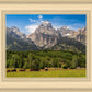 Panorama of Grand Teton Mountain Range, Wyoming