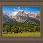 Panorama of Grand Teton Mountain Range, Wyoming